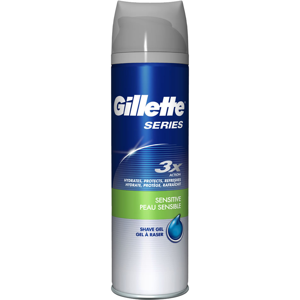 Gel à raser Triple action