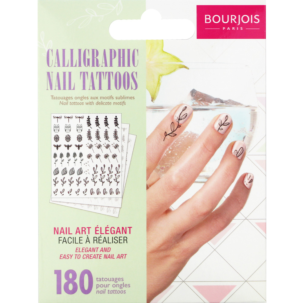 Tatouages pour ongles - Calligraphic