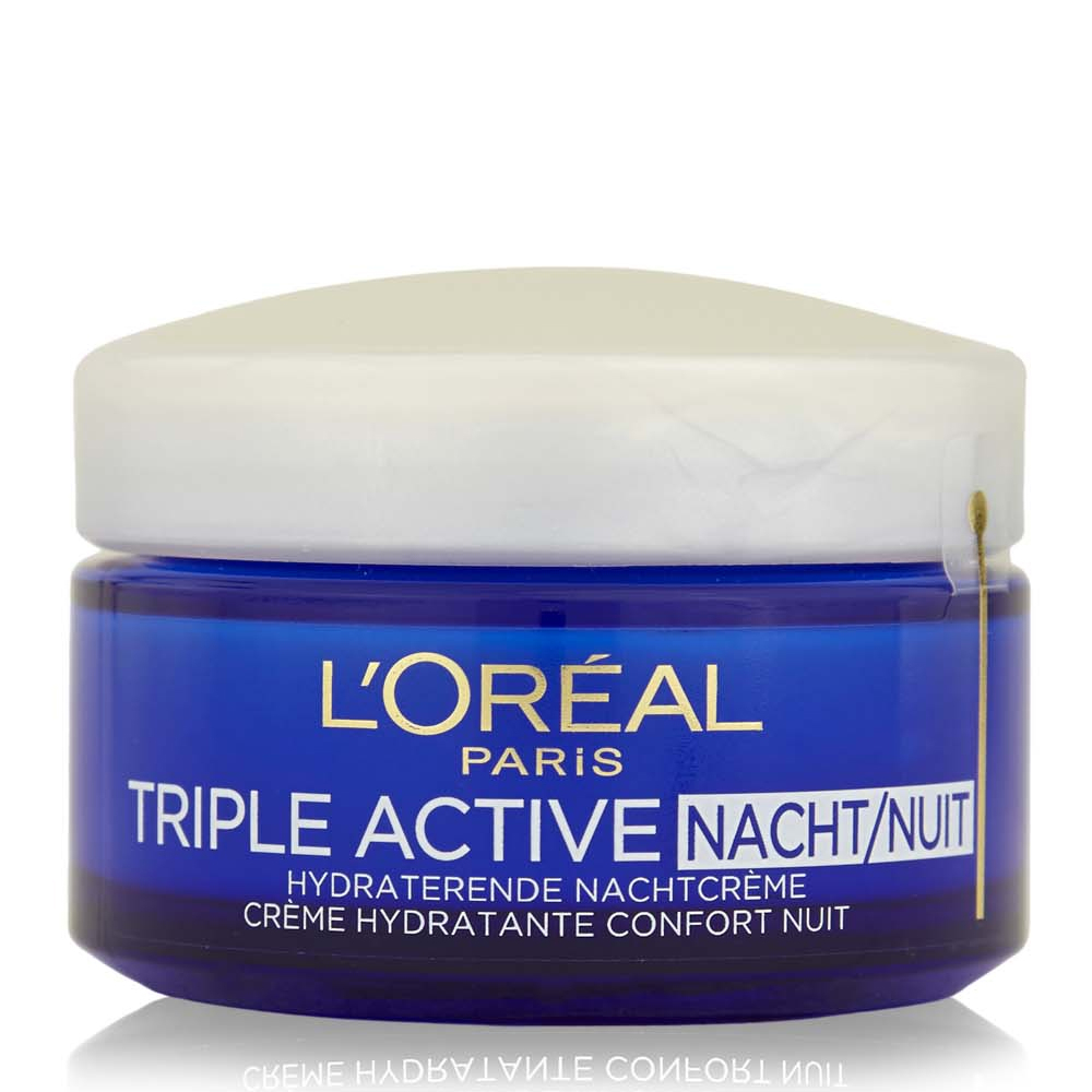 Crème hydratante confort nuit Triple active Crème hydratante confort nuit Triple active