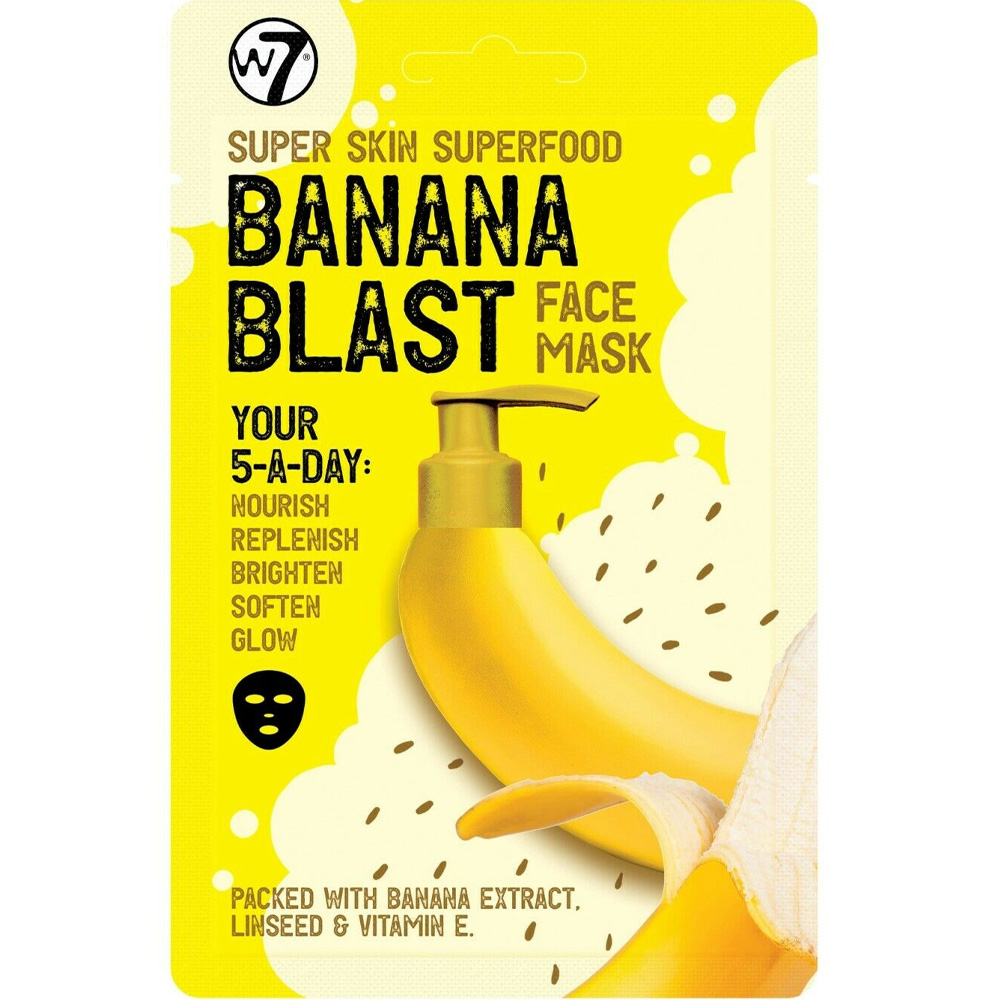 Masque tissu superfood nourrissant - Banana blast