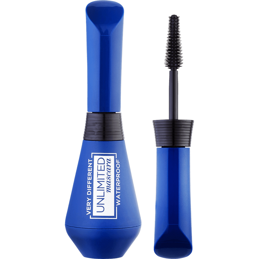 Mascara Unlimited Very Different Waterproof - Noir l'oréal