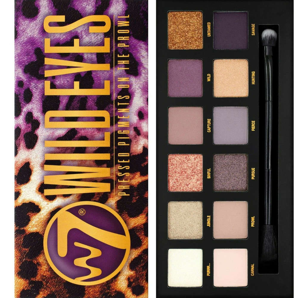 Palette 12 fards à paupières Wild eyes de W7