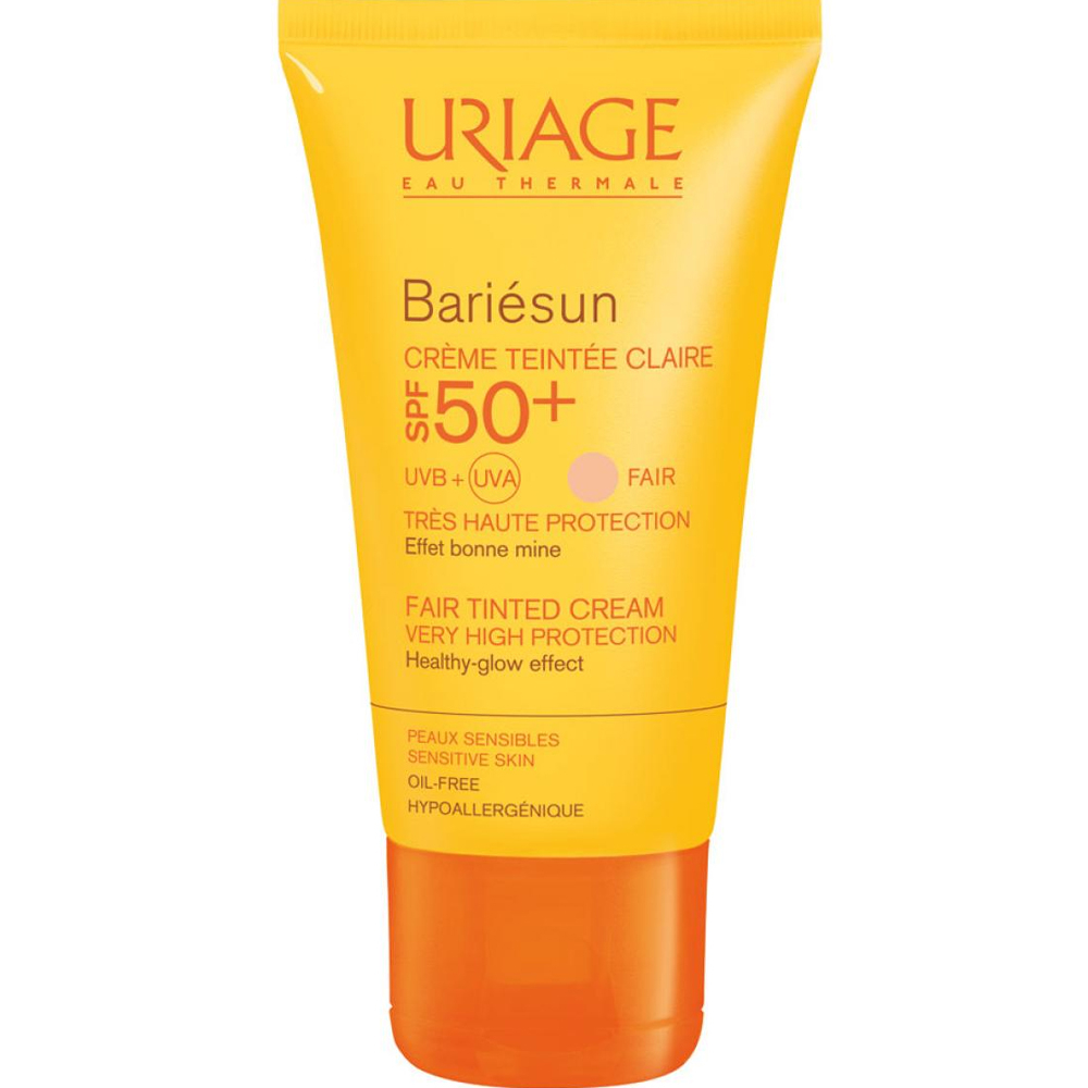 Crème solaire teintée SPF50+ Bariésun - Claire uriage Crème solaire teintée SPF50+ Bariésun - Claire uriage
