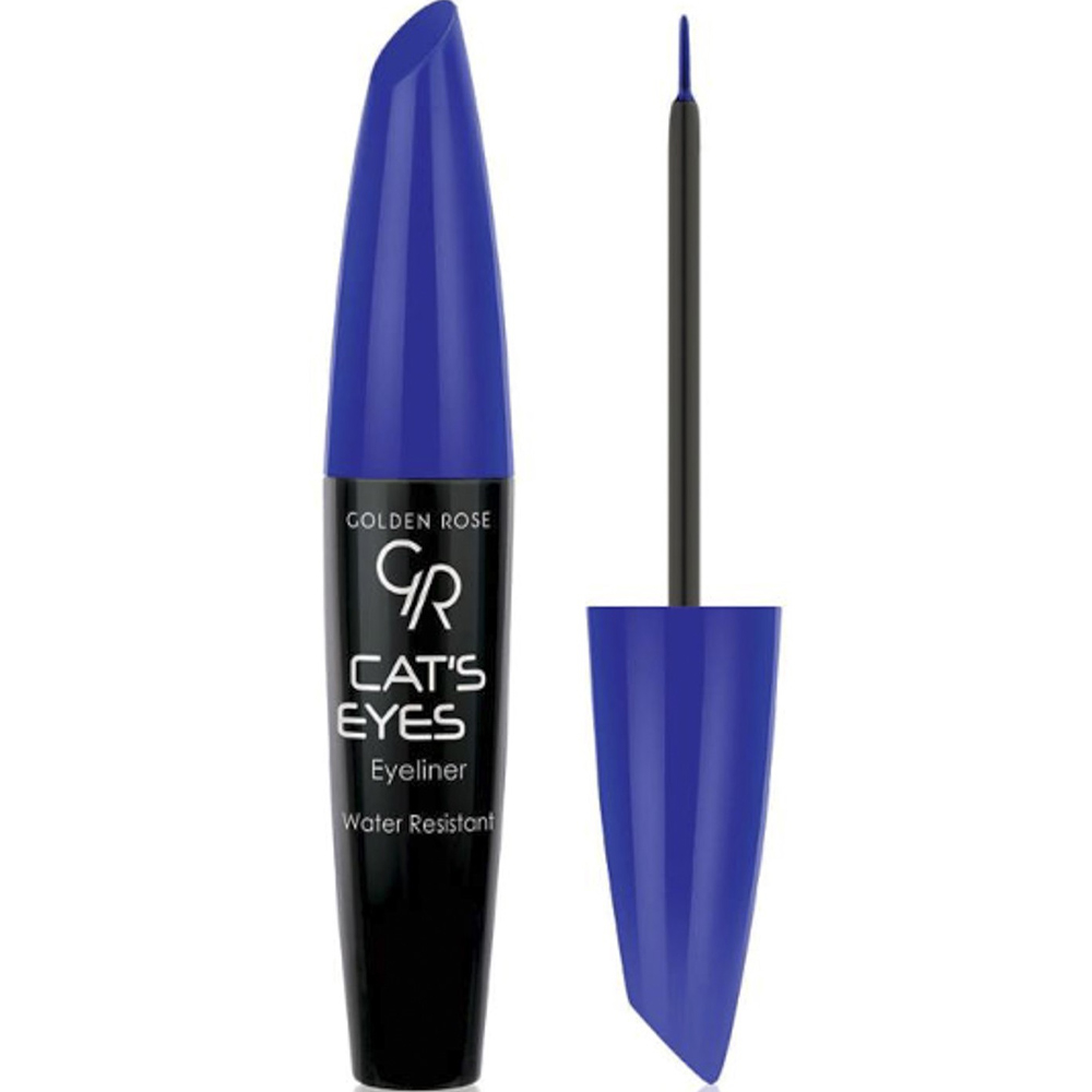 Eyeliner Cat's eyes waterproof - Matte blue Eyeliner Cat's eyes waterproof - Matte blue