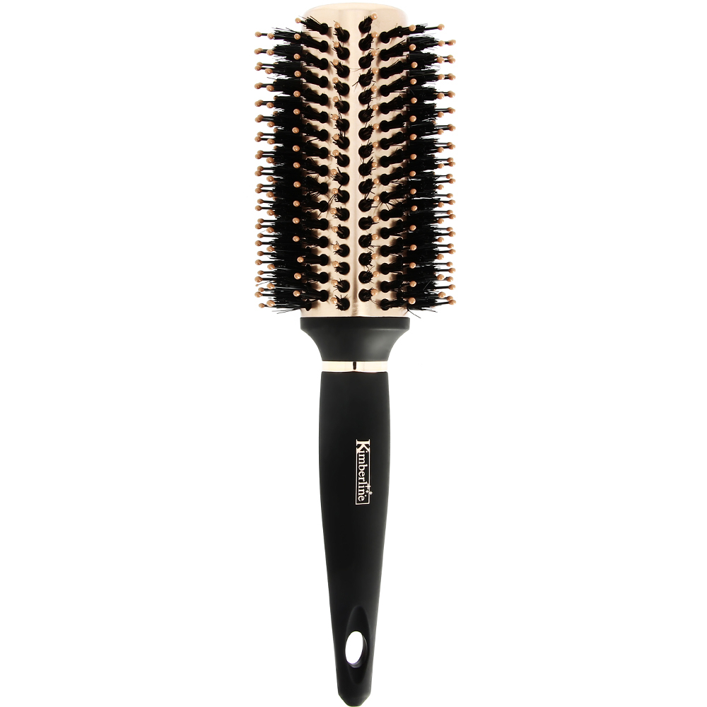 Brosse ronde pour le séchage, Brosse à cheveux ronde en poils de sanglier,  Poils en Nylon à Rouleau pour Frange, Cheveux Fins, Curling, Pour sécher,  coiffer, bouclé(Large) : : Beauté et Parfum