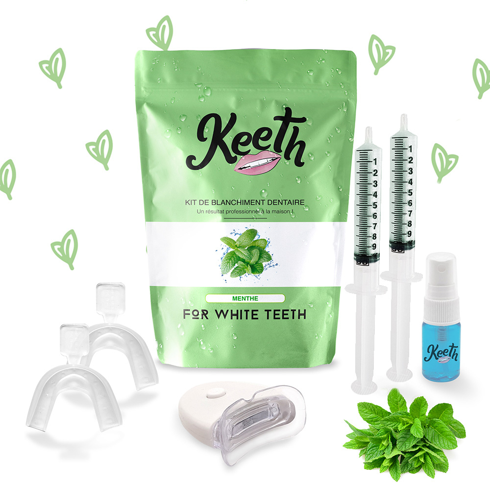 Kit blanchiment dentaire à la menthe - Keeth