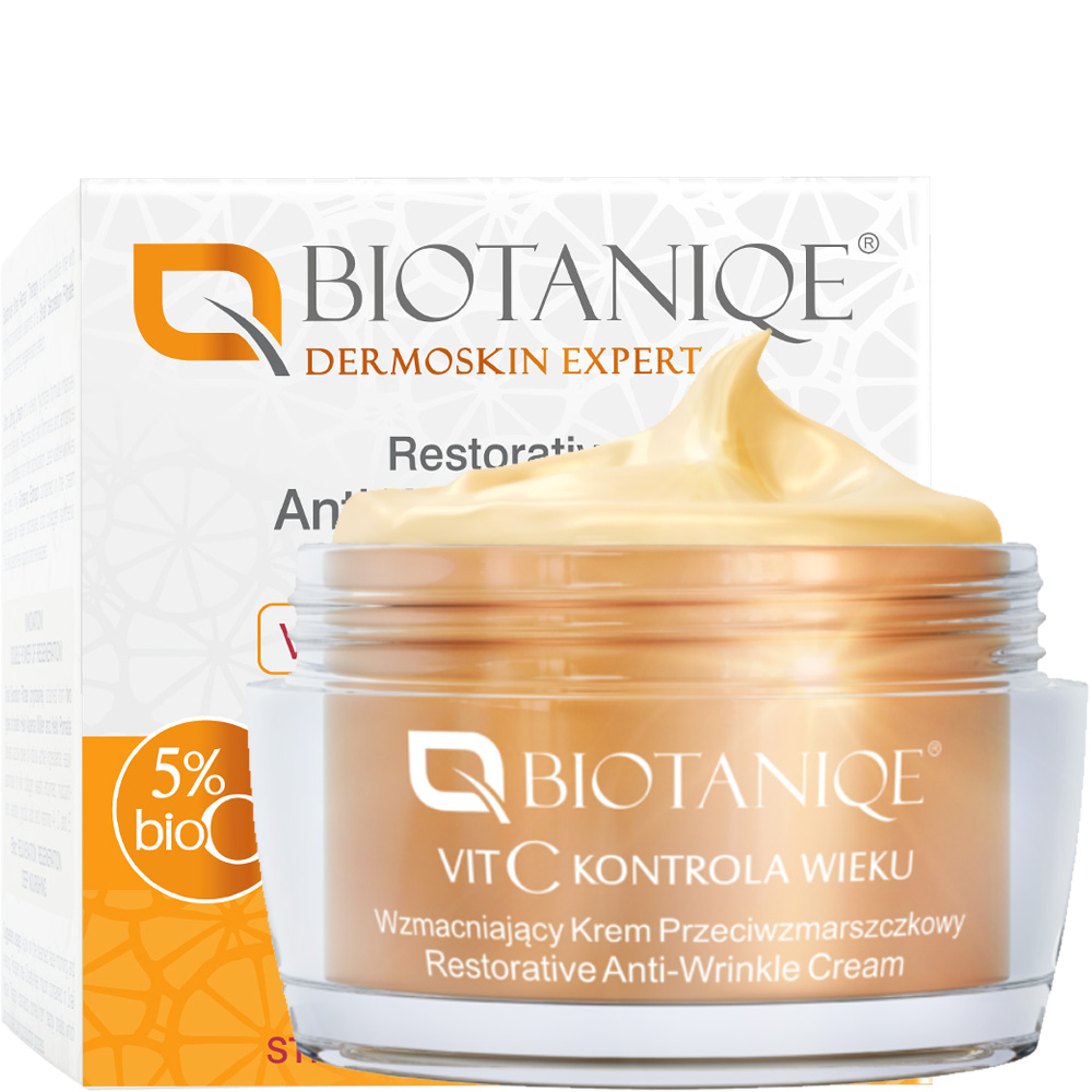 Crème réparatrice 60+ Vit C age control biotaniqe Crème réparatrice 60+ Vit C age control biotaniqe