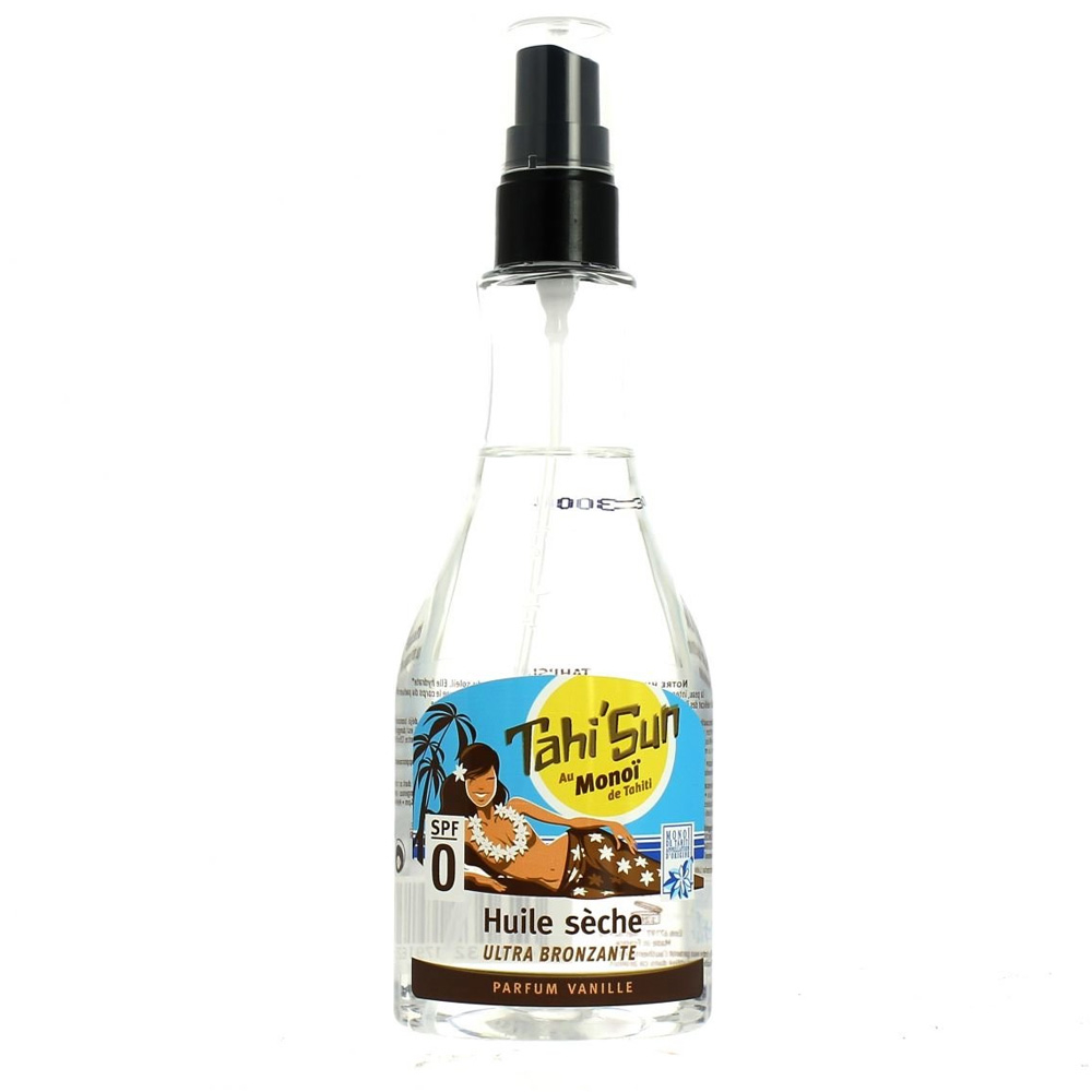Huile sèche Ultra Bronzant - Vanille -SPF0
