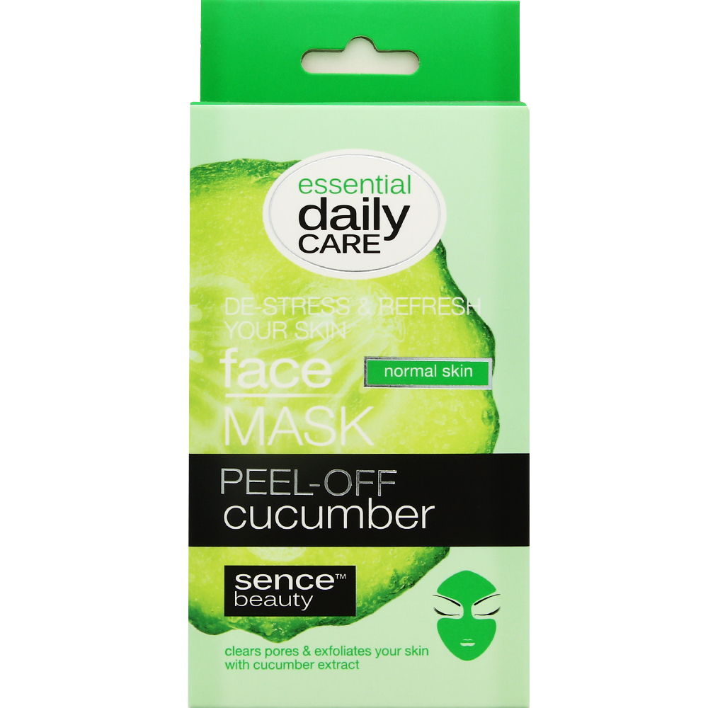 Masques peel-off concombre - Destress & refresh x5 Masques peel-off concombre - Destress & refresh x5