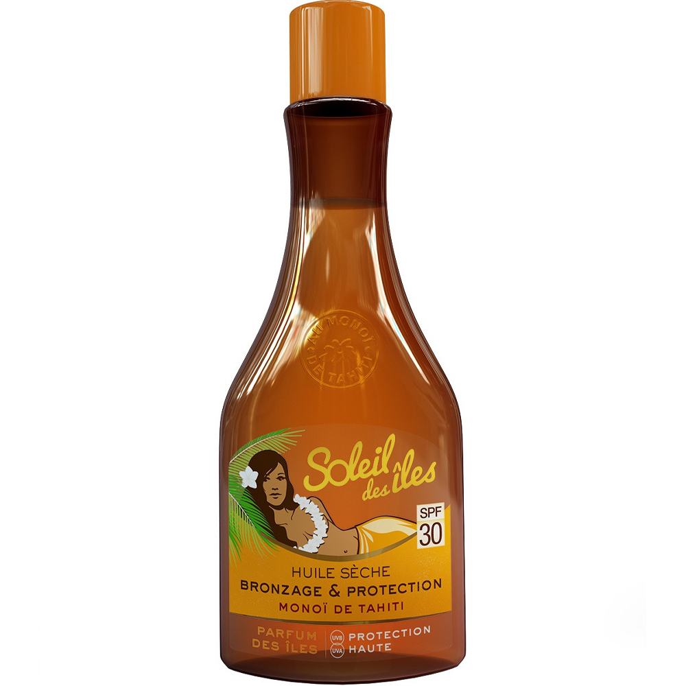 Huile sèche bronzage & protection SPF30 Huile sèche bronzage & protection SPF30
