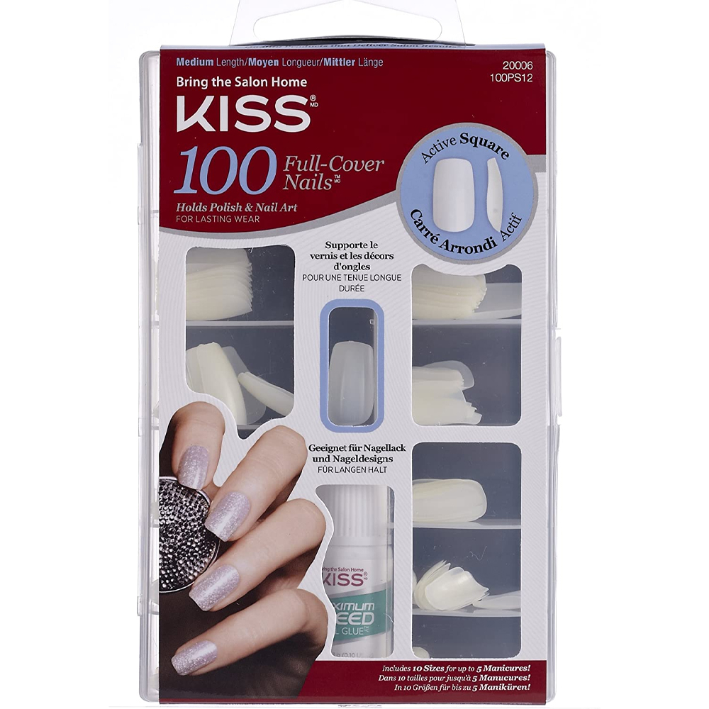 Kit 100 faux ongles