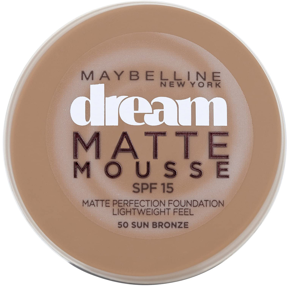 Fond de teint Dream Matte Mousse - 50 Sun bronze