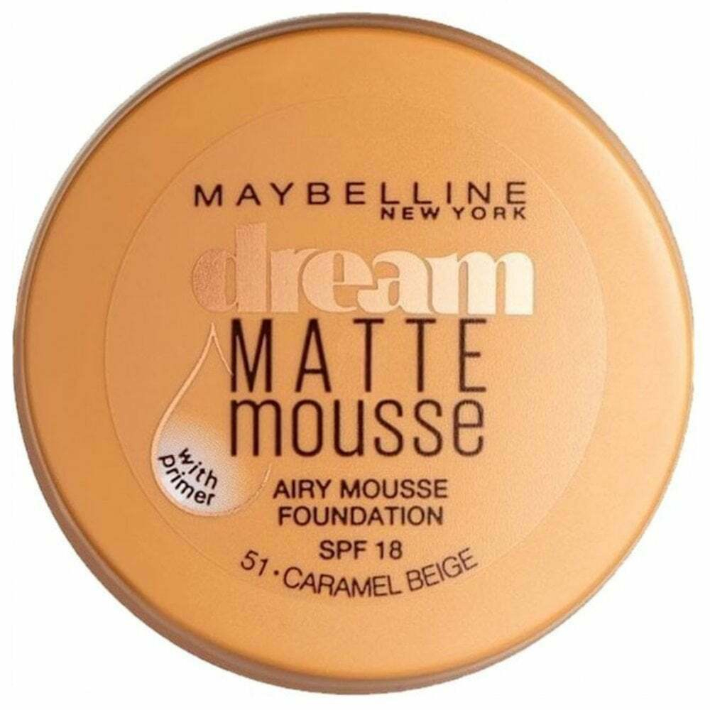 Fond de teint Dream Matte Mousse - 51 Caramel beige