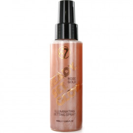 Spray fixateur Maquillage Ready Set Glow Rose Gold W7