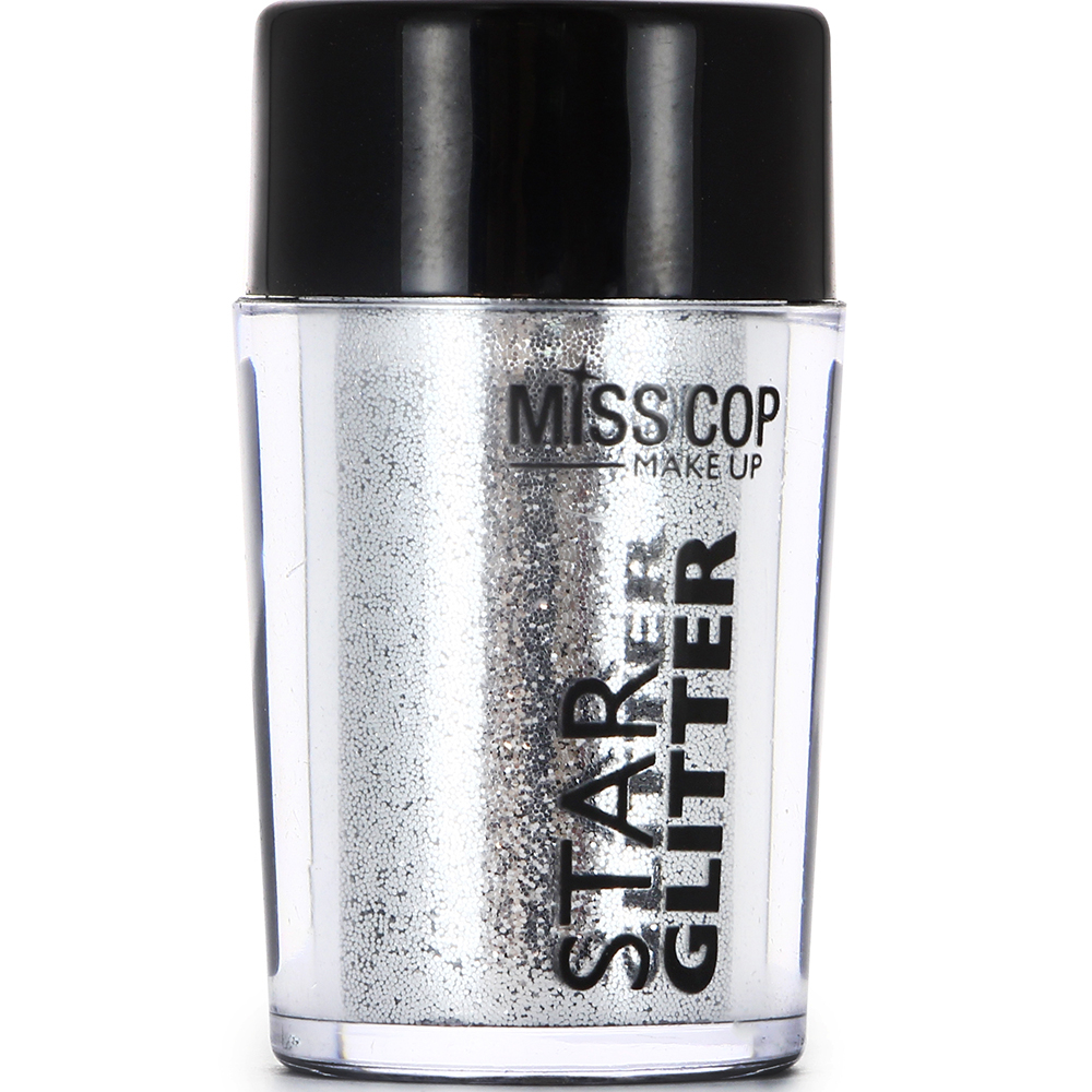 Star glitter – 06 Silver Star glitter – 06 Silver