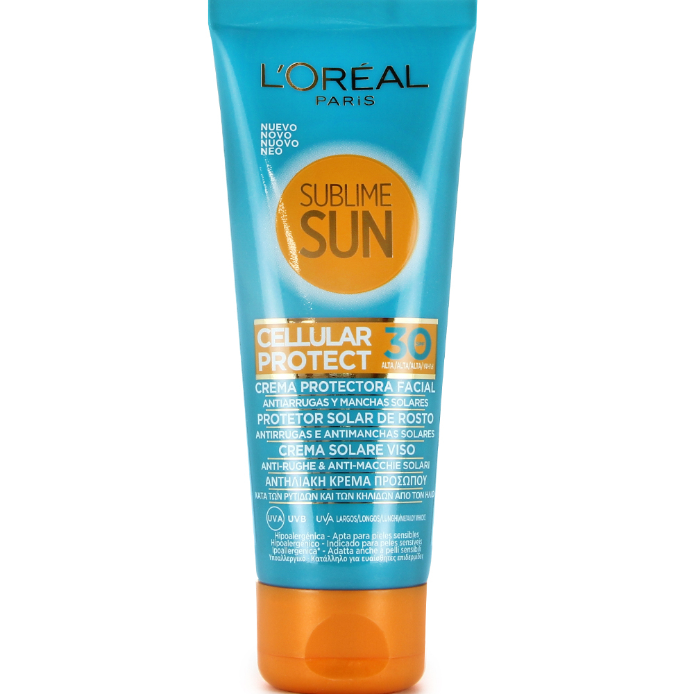Crème solaire visage en tube - Sublime Sun - SPF30
