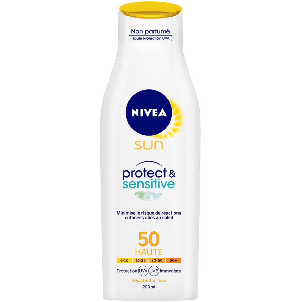 Lait solaire Protect & Sensitive en tube SPF 50