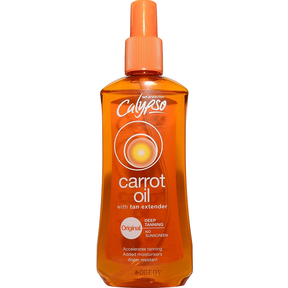 Huile bronzante à la carotte Calypso pas cher Saga Cosmetics