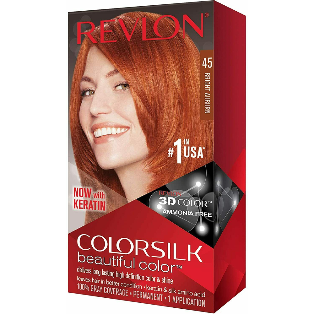Coloration cheveux Colorsilk - 45 Auburn