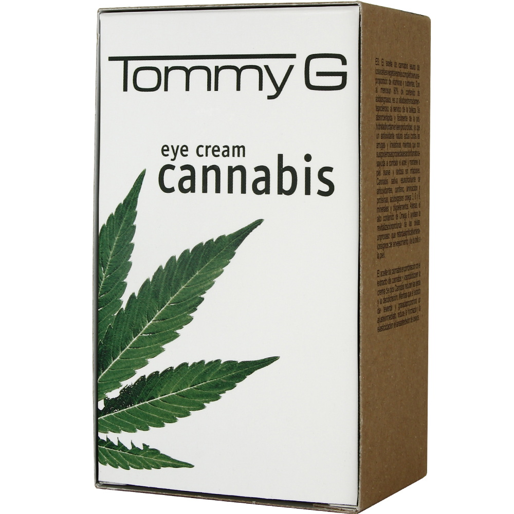 Crème en tube contour des yeux à l'extrait de Cannabis en 30ml.