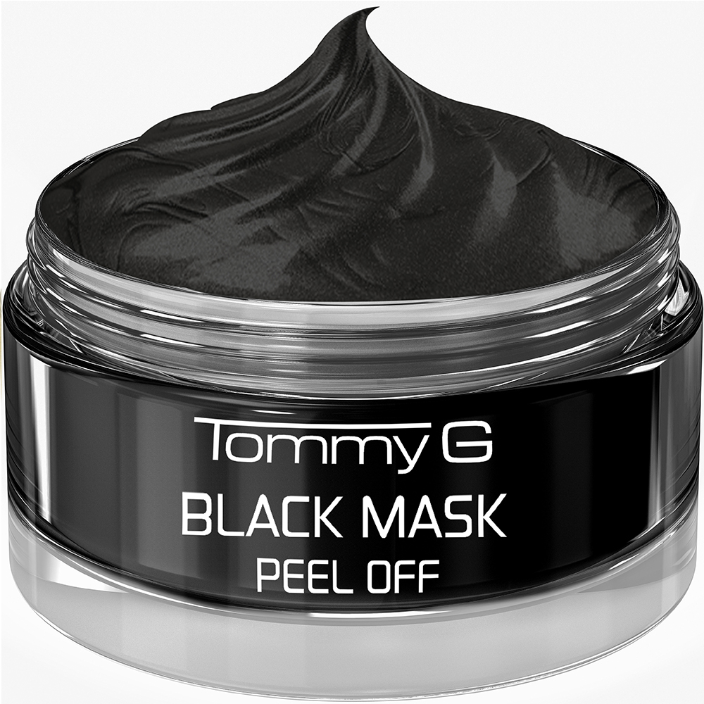 Masque Peel Off au charbon en pot.