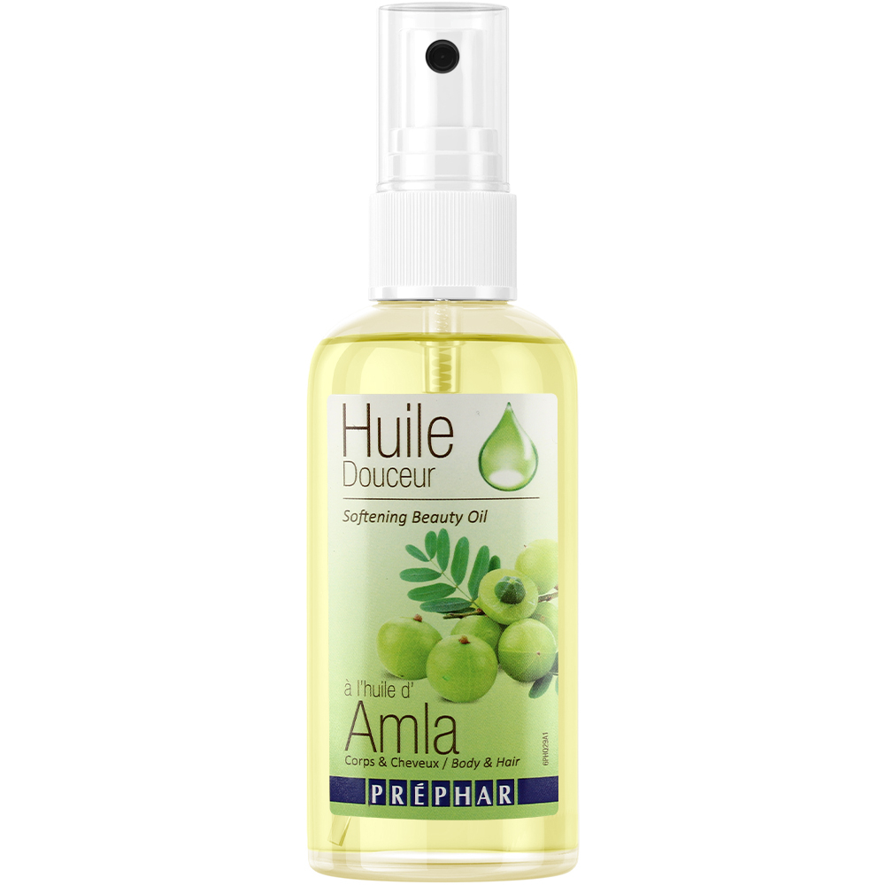 Huile douceur à l’Amla en spray de 100ml Huile douceur à l’Amla en spray de 100ml