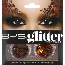Kit Glitter face & body - Bronze