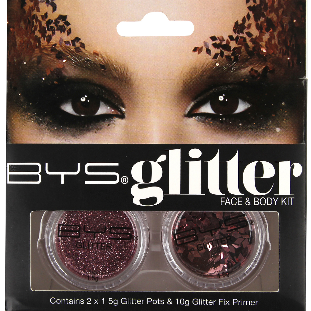 Kit Glitter face & body - Rose gold Kit Glitter face & body - Rose gold