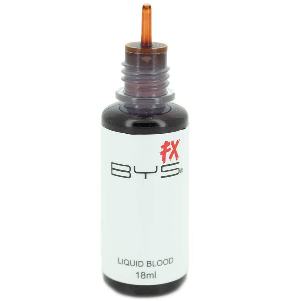 Faux sang liquide - Spécial FX - BYS - ouvert Faux sang liquide - Spécial FX - BYS - ouvert