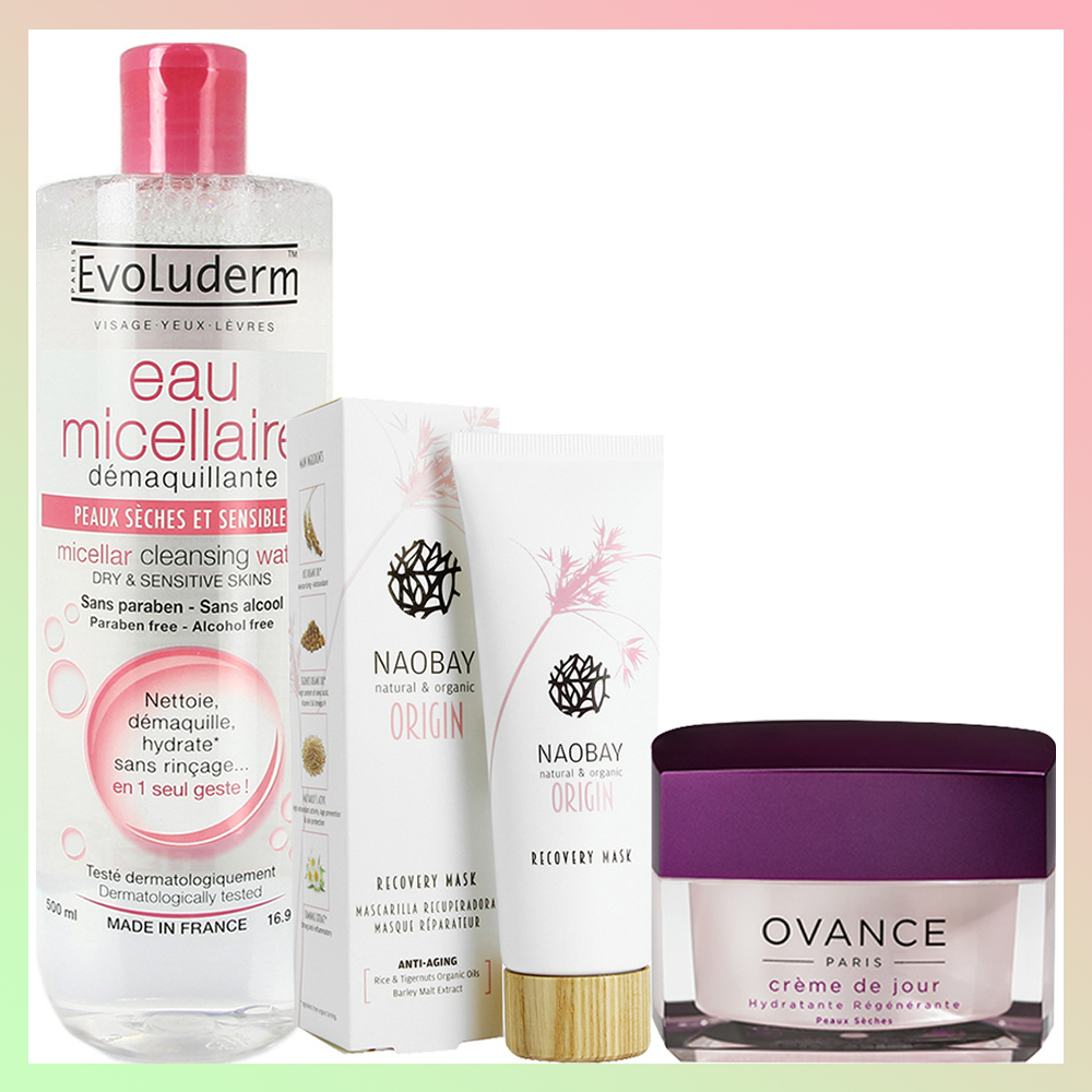 Ma routine soins - Peaux sèches Ma routine soins - Peaux sèches