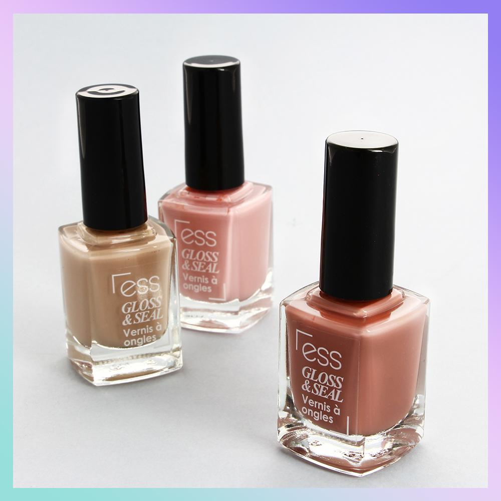 Nude nails - Trio de vernis nude