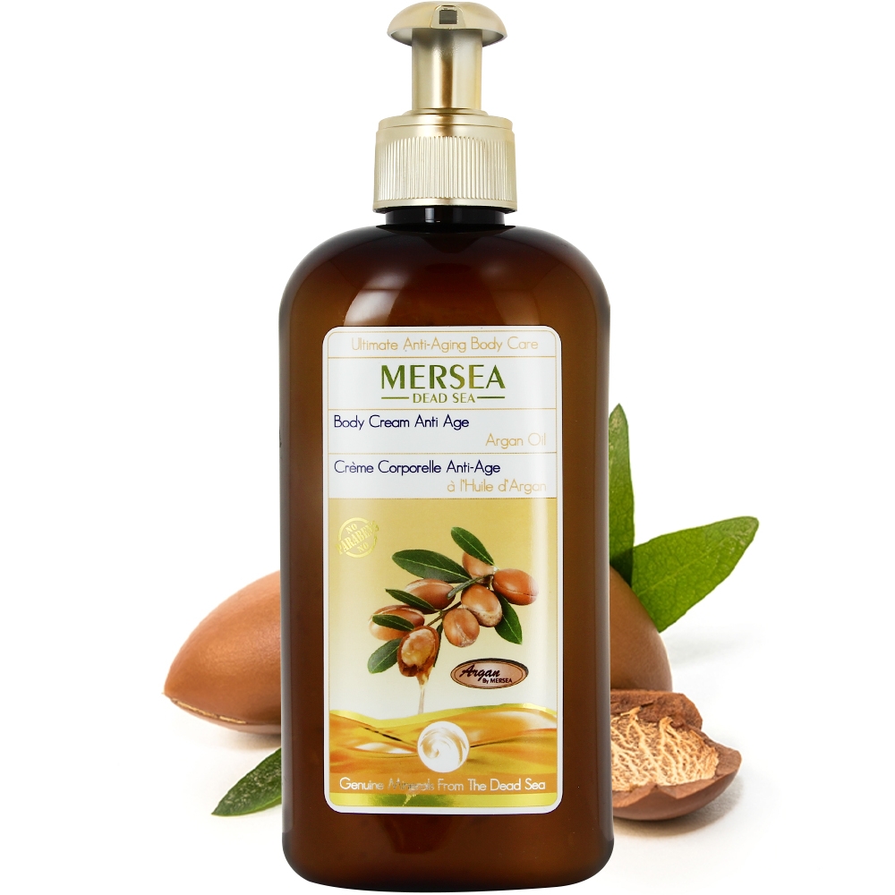 Crème corporelle anti-âge à l'huile d'argan Crème corporelle anti-âge à l'huile d'argan