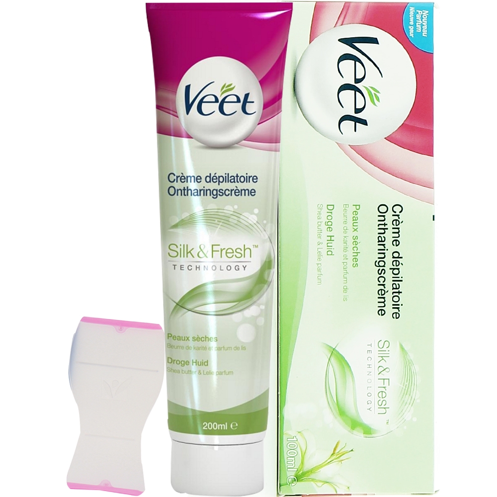 Crème dépilatoire  Silk & fresh - Peaux sèches