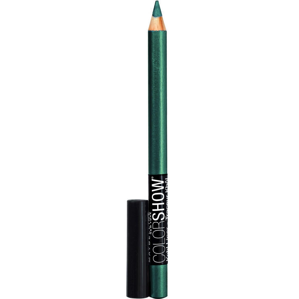 Crayon khôl edgy emerald Maybelline Maquillage yeux Saga Cosmetics