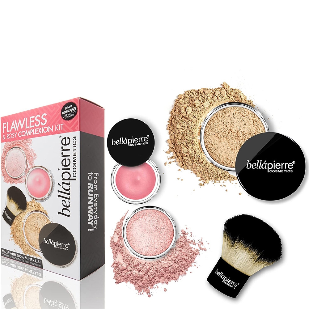 Kit teint Flawless & Rosy Complexion Deep Bellápierre Maquillage