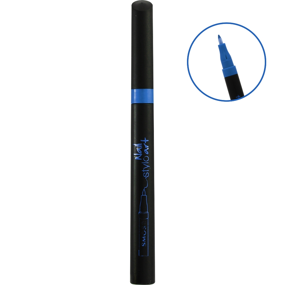 Feutre nail art - Bleu SMOSS