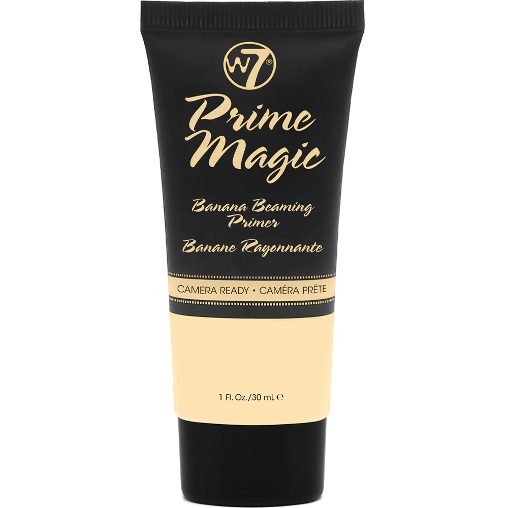 Base de maquillage Prime Magic - Banane rayonnante w7 Base de maquillage Prime Magic - Banane rayonnante w7
