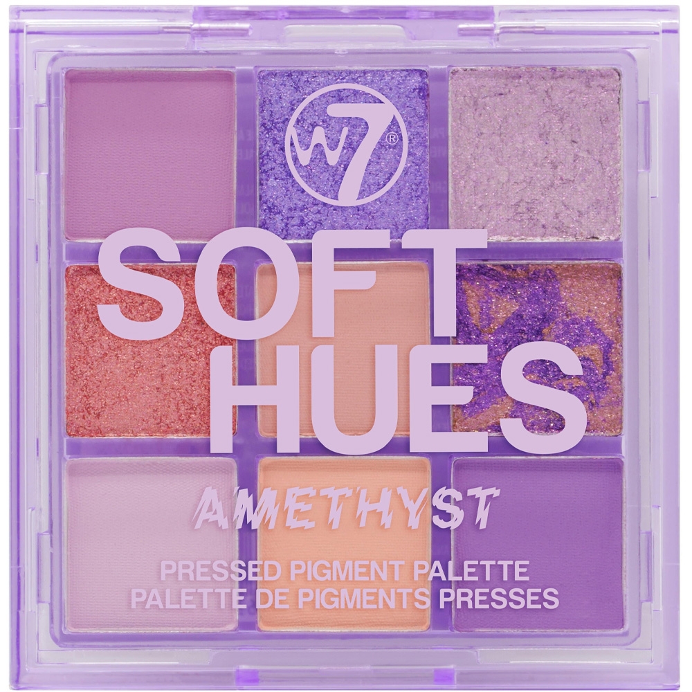 Palette Soft hues - Amethyst w7 Palette Soft hues - Amethyst w7