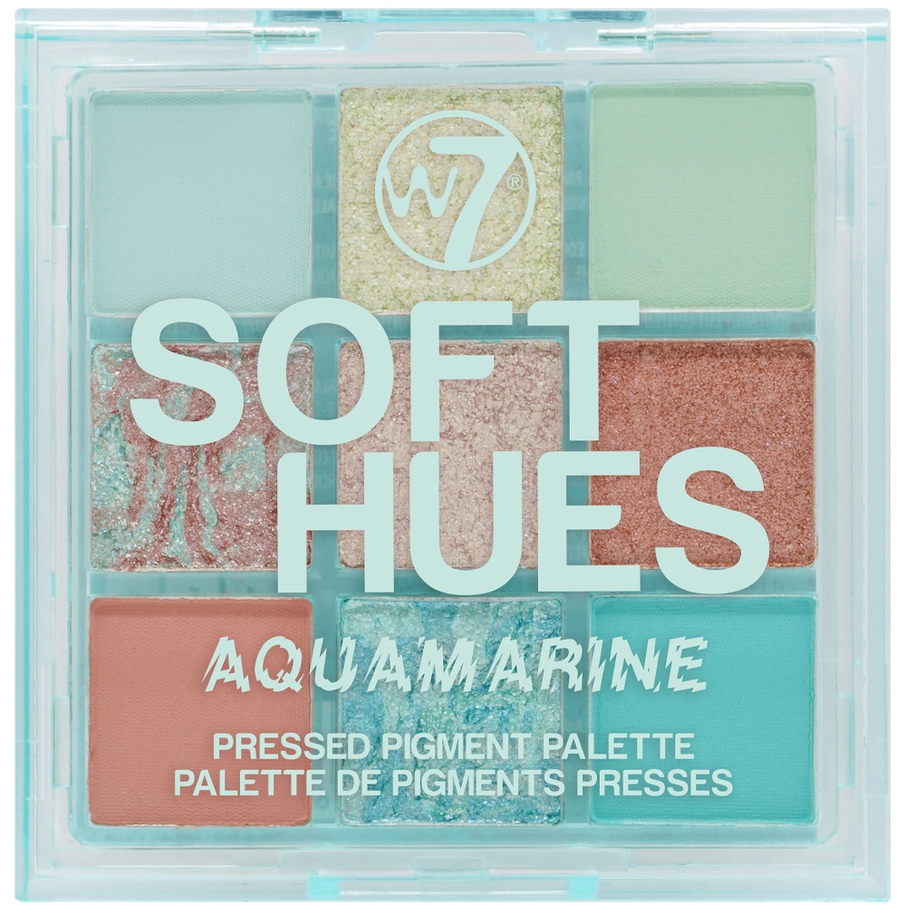 Palette Soft hues - Aquamarine w7 Palette Soft hues - Aquamarine w7