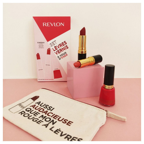 Coffret Trousse beauté collection Rouge glamour Revlon