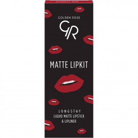 Kit lèvres Matte lipkit - Scarlet red