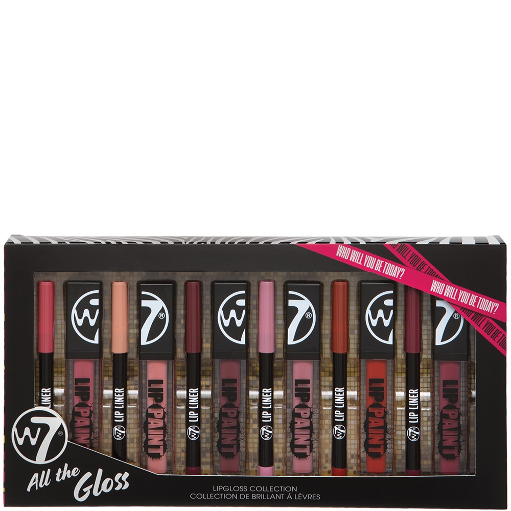 Coffret All the gloss w7 Coffret All the gloss w7