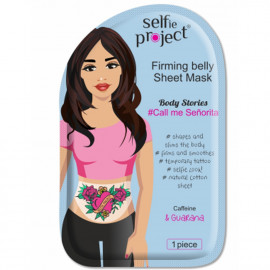 Masque en tissu pour le ventre Body Stories selfie project