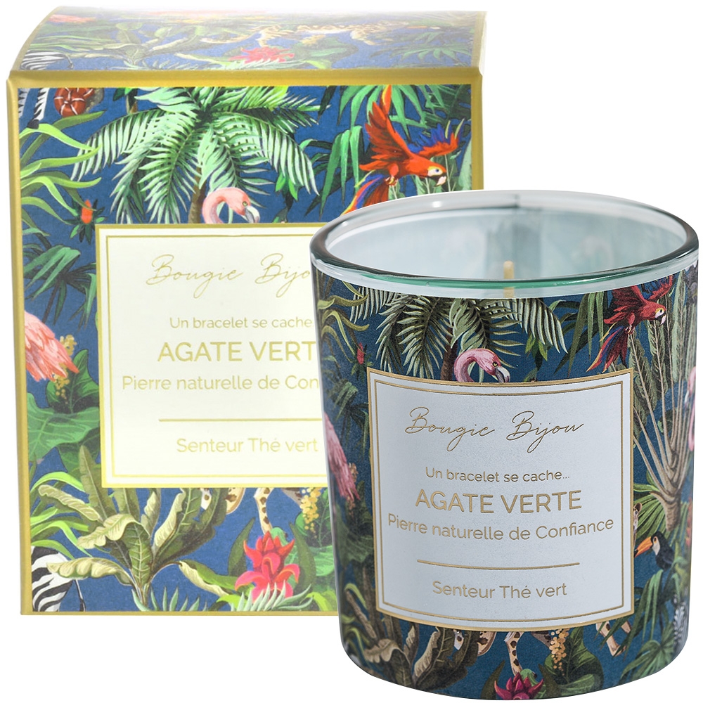 Bougie bijou Agathe senteur Thé vert Bougie bijou Agathe senteur Thé vert
