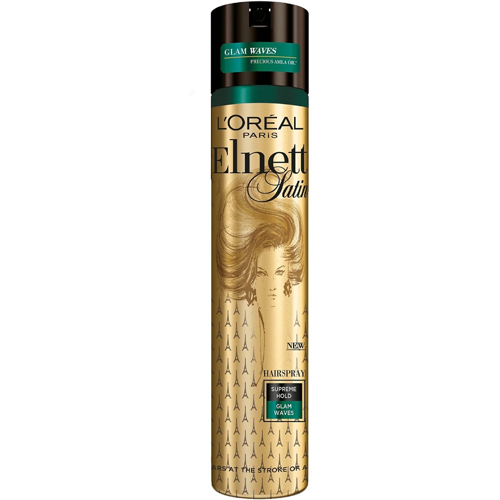 Laque Elnett satin - Glam waves L'Oreal Laque Elnett satin - Glam waves L'Oreal