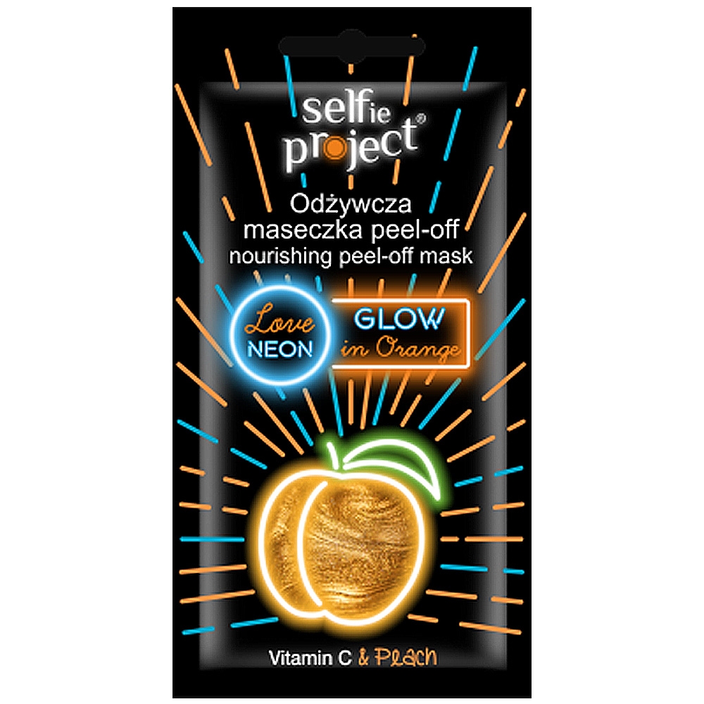 Masque peel-off néon - Glow in orange
