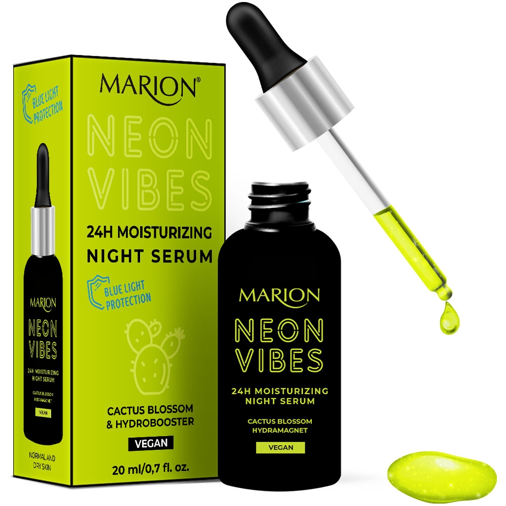 Sérum nuit Neon vibes - Hydratant Marion Sérum nuit Neon vibes - Hydratant Marion