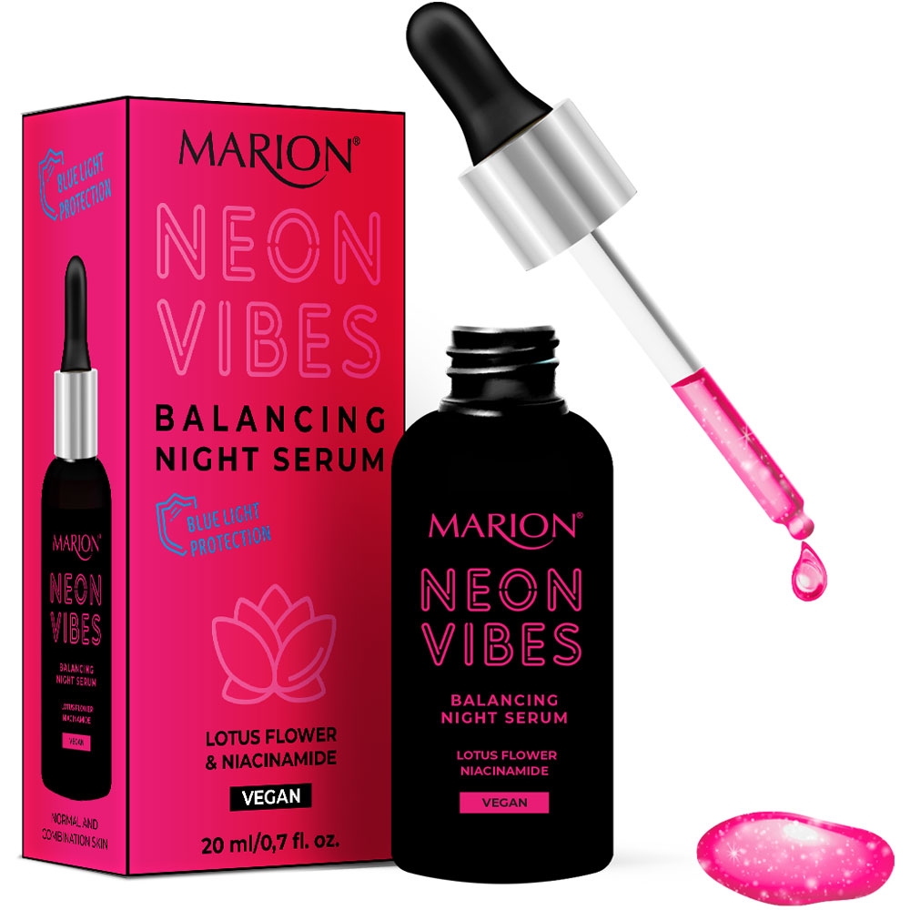 Sérum nuit Neon vibes - Équilibrant Marion Sérum nuit Neon vibes - Équilibrant Marion