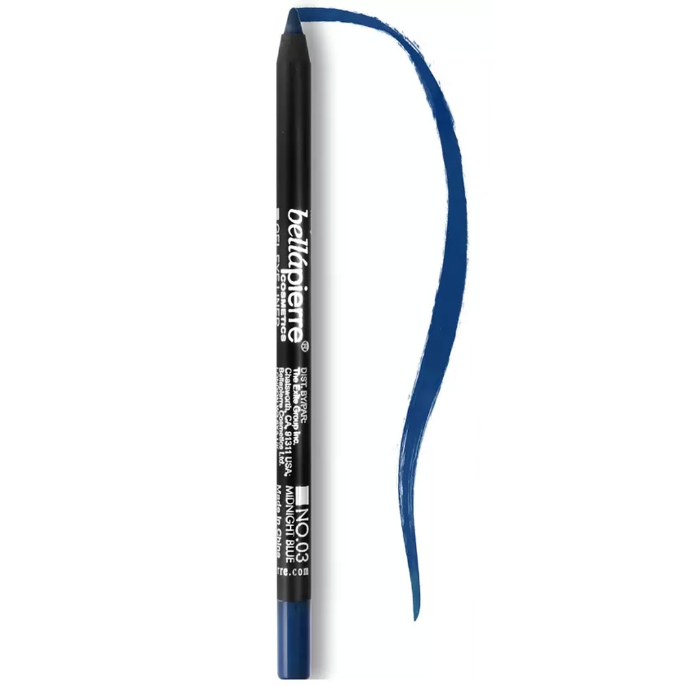 Crayon gel eyeliner 03 Midnight blue Bellapierre Maquillage yeux