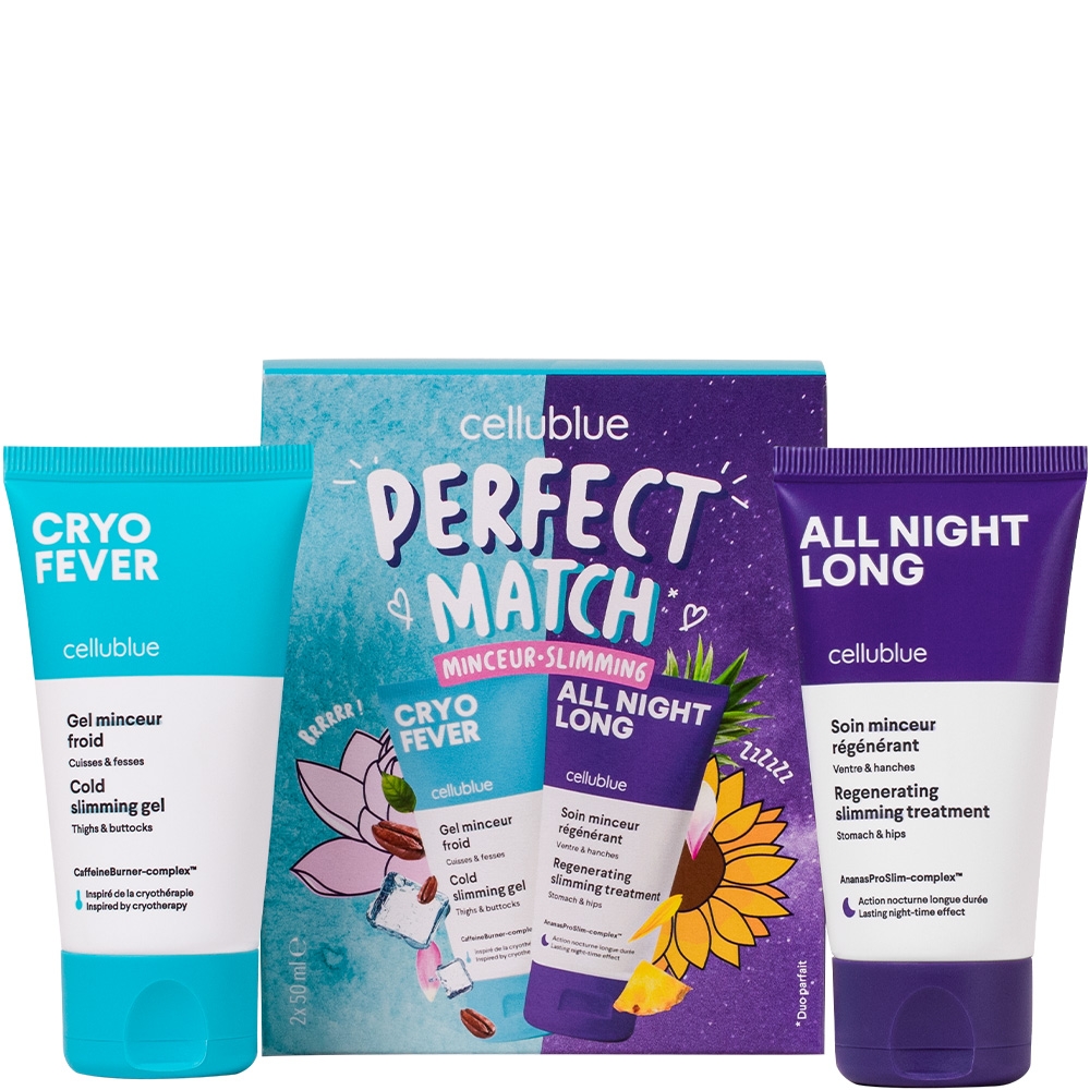 Kit perfect match Minceur Cellublue 2 produits